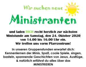 Read more about the article Ministranten