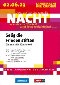 Read more about the article Die Lange Nacht der Kirchen 2023