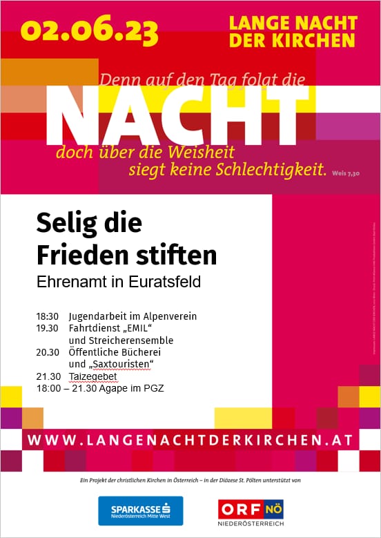 You are currently viewing Die Lange Nacht der Kirchen 2023