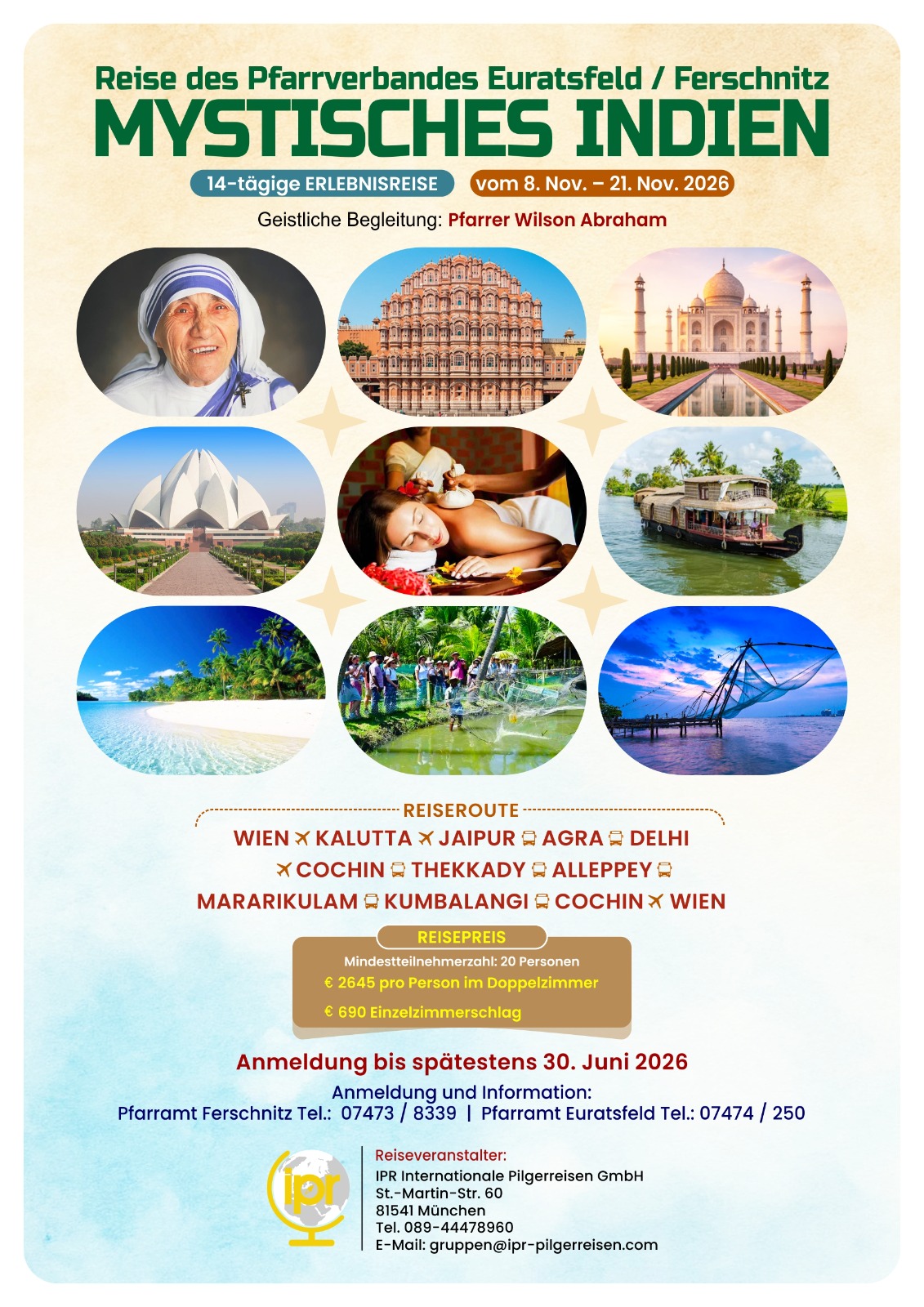 Du betrachtest gerade Mystisches Indien – Reise des Pfarrverbandes Euratsfeld-Ferschnitz